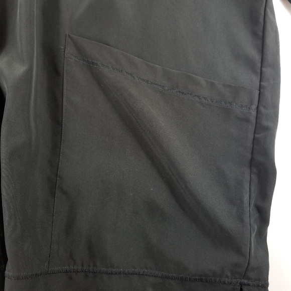 Silence + Noise Kaden Dolman Cocoon Shirt Dress in Black, M - Picture 9 of 15